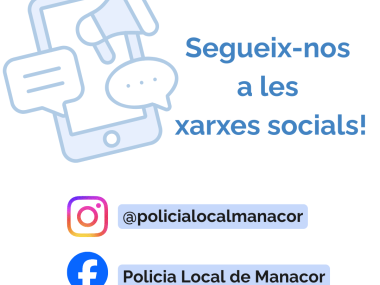 Segueix-nos a les xarxes socials