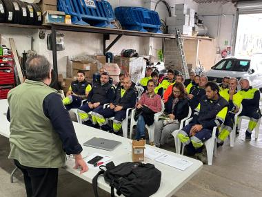 Durant aquests dies, el personal de la SAM ha realitzat la formació necessària per fer un ús segur i òptim del nou equipament