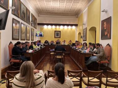 El Ple va aprovar per unanimitat i assentiment el nomenament de Puche Andreu. 