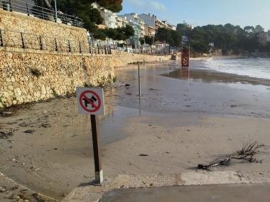 Llevantada Harry al municipi de Manacor 