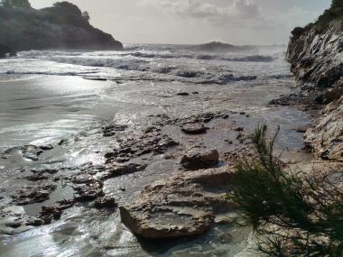 Llevantada Harry al municipi de Manacor 