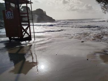 Llevantada Harry al municipi de Manacor 