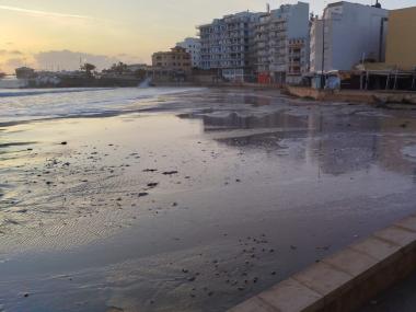 Llevantada Harry al municipi de Manacor 