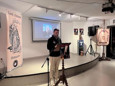 Presentació del programa de festes de Sant Antoni 2026. 