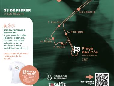 III Cursa popular inclusiva 