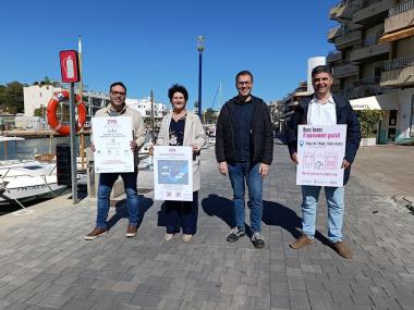 Presentació de la nova ZPR de Porto Cristo i les dues hores gratuïtes a l'aparcament de la plaça de l'Aljub. 