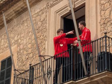 Recepció del Conecta Balear CV Manacor 