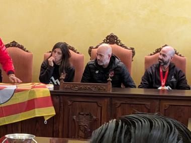 Recepció del Conecta Balear CV Manacor 