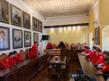 Recepció del Conecta Balear CV Manacor 