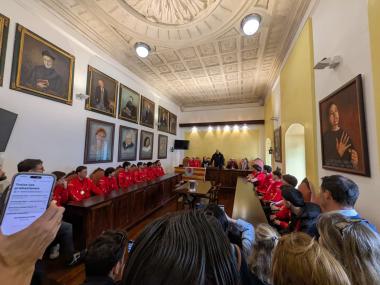 Recepció del Conecta Balear CV Manacor 