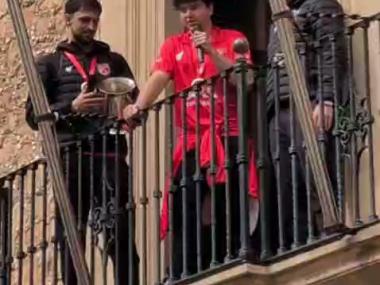 Recepció del Conecta Balear CV Manacor 