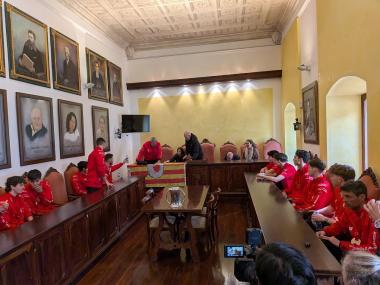 Recepció del Conecta Balear CV Manacor 