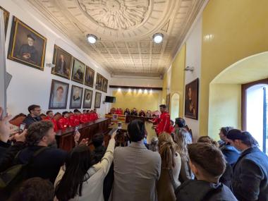 Recepció del Conecta Balear CV Manacor 