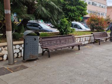 Les obres de millora de la plaça Ramon Llull han començat aquesta setmana. 