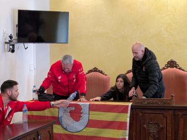 Recepció del Conecta Balear CV Manacor 