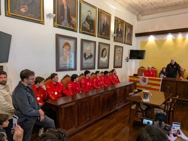 Recepció del Conecta Balear CV Manacor 