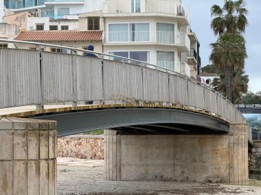 Inauguració del pont del Riuet de s'Illot
