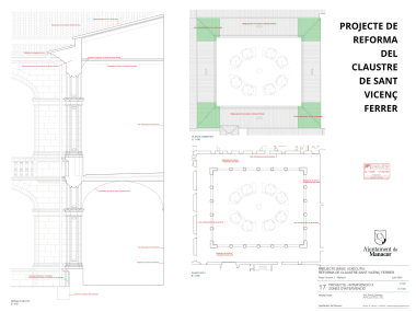 Restauració del Claustre de Sant Vicenç Ferrer