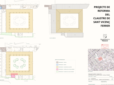 Restauració del Claustre de Sant Vicenç Ferrer