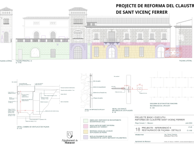Restauració del Claustre de Sant Vicenç Ferrer