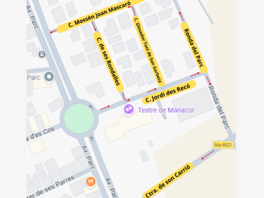 Canvis circulatoris a partir de dia 12 d'abril. 