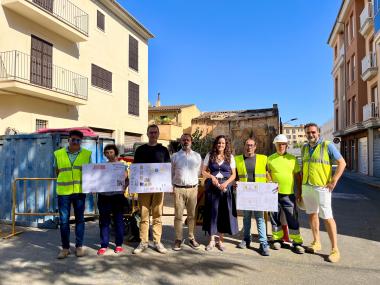 Obres de demolició d’edifici al carrer Sant Antoni i ampliació de vial