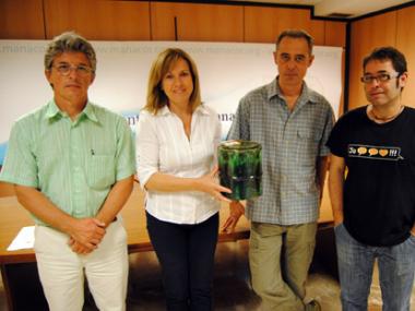 PRESENTACIÓ DE LA URNA CINERÀRIA (PARC DE L'AUBA I APROSCOM)