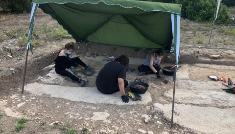 Conclou el curs d’Arqueologia cristiana al jaciment de Son Peretó 