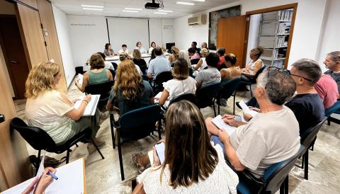 Reunió de principi de curs amb els equips directius dels centres educatius del municipi. 