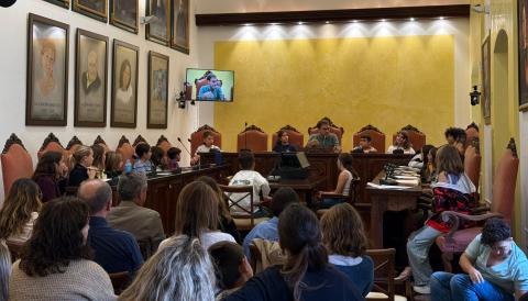 Ple del Consell d'Infants del 29 d'octubre de 2025. 