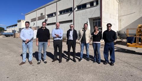 Presentació de l'inici de les obres del parc fotovoltaic de l'Escorxador