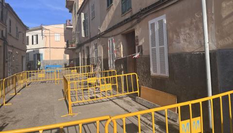 L'edifici ha estat precintat. 