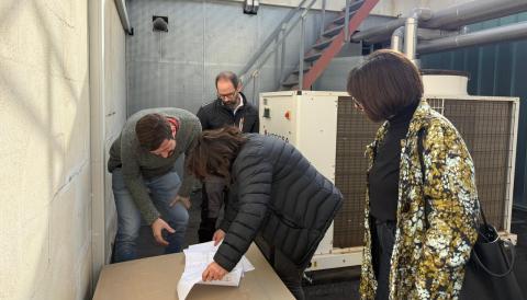 Visita a les escoles, aquest dijous. 