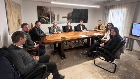 La reunió ha tengut lloc aquest dimarts a l'Ajuntament de Manacor. 