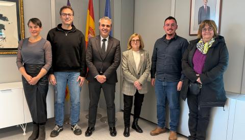 La reunió ha tengut lloc a la Conselleria d'Educació. 