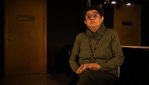 Francesca Pocoví és una de les pioneres de la Mostra de Teatre Escolar de Manacor. 