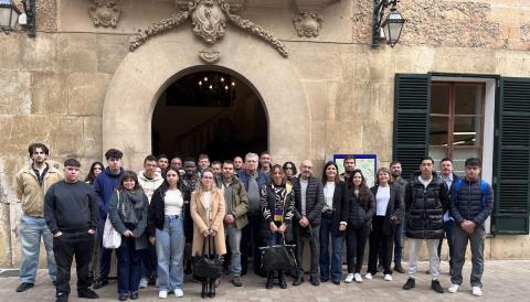Recepció del personal a l'Ajuntament de Manacor