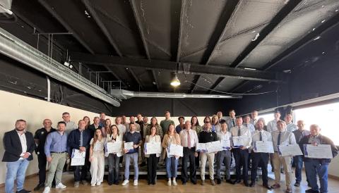 Entrega dels distintius SICTED 2026. 