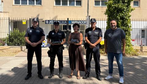 La Policia Local de Manacor incorpora un dron per reforçar la seguretat i la vigilància al municipi