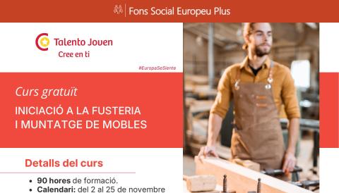 Manacor forma joves per facilitar la seva incorporació al sector de la fusta i el moble